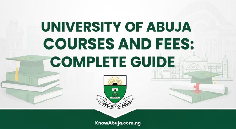 University of Abuja Courses and Fees