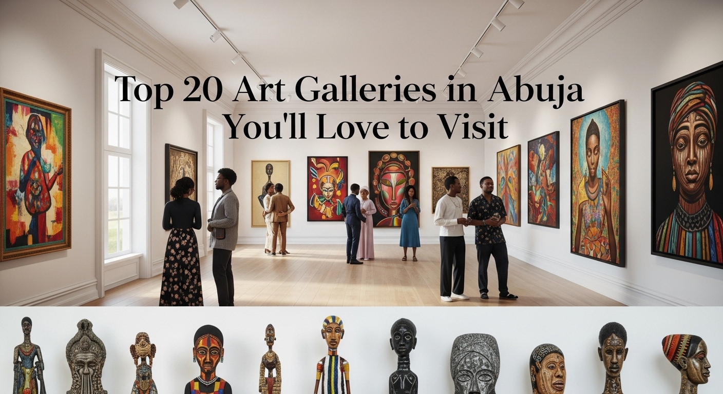 Top 20 Art Galleries in Abuja You’ll Love to Visit in 2025