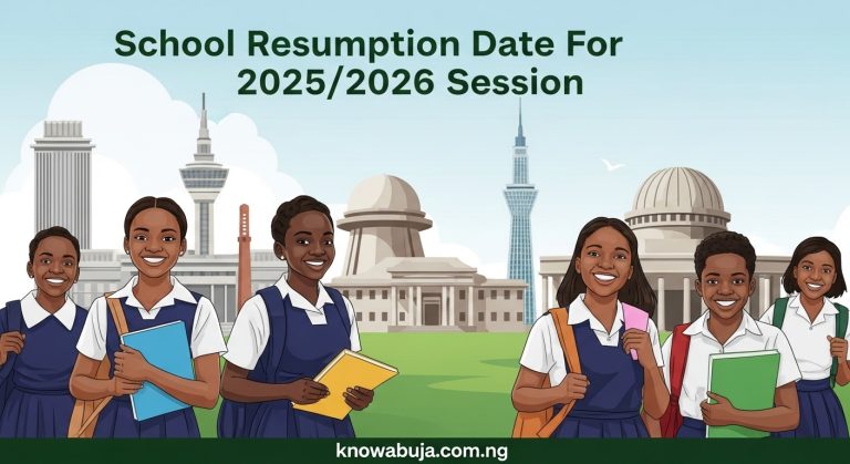 School Resumption Date